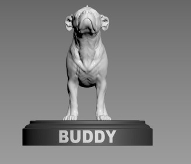 3D model of Animal (DOG) Sculpting