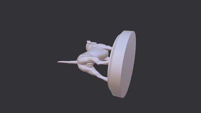 3D model of Animal (DOG) Sculpting
