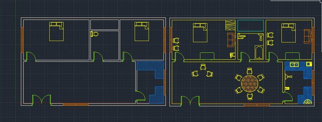 5 Marla 2D Floor Plan