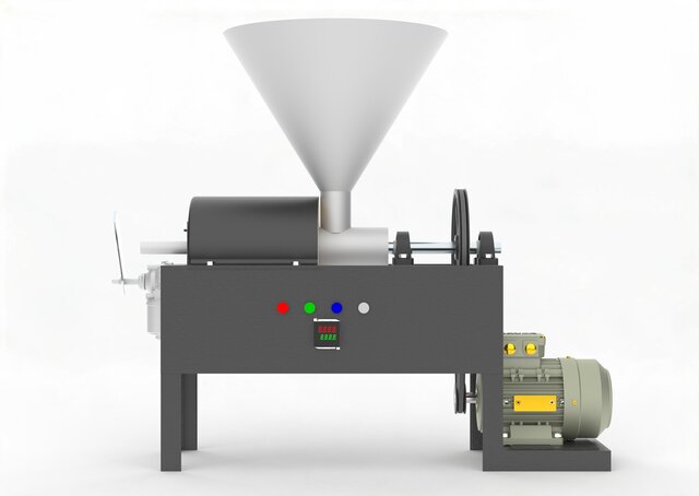 3D model of Charcoal Brisquette machine
