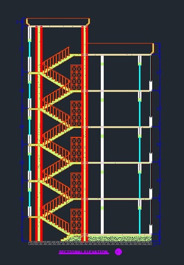 3D model of Residential Apartment Building