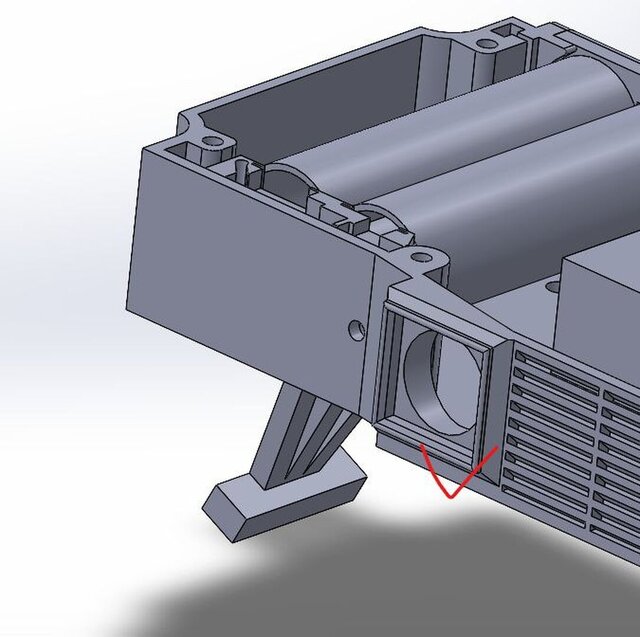 3D model of Drone Repeater (Retrica) Housing