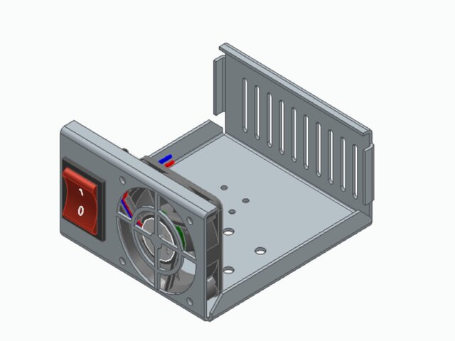 3D model of Mechanical sheet metal design