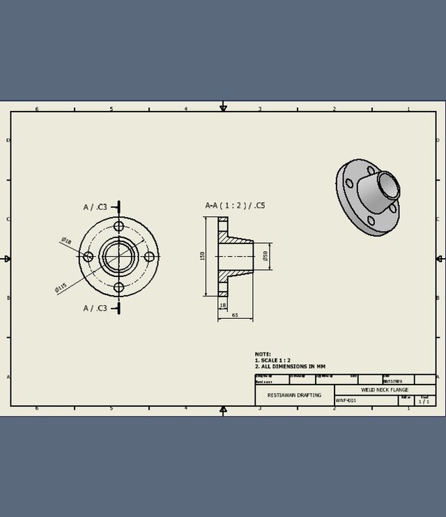 Weld Neck Flange