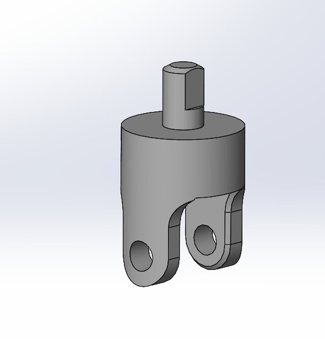 Universal Joint – Mechanical CAD Design – image 2 of 7