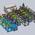 Automated Rebar Sorting & Material Handling System – SolidWorks