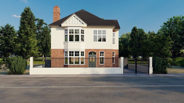 3D model of SketchUp and 3DS MAX 3D Modeling