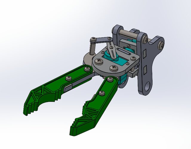 3D model of Gripper assembly