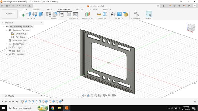3D model of Sheet Metal Designs
