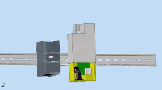 montagem de caixa para placa eletronica
