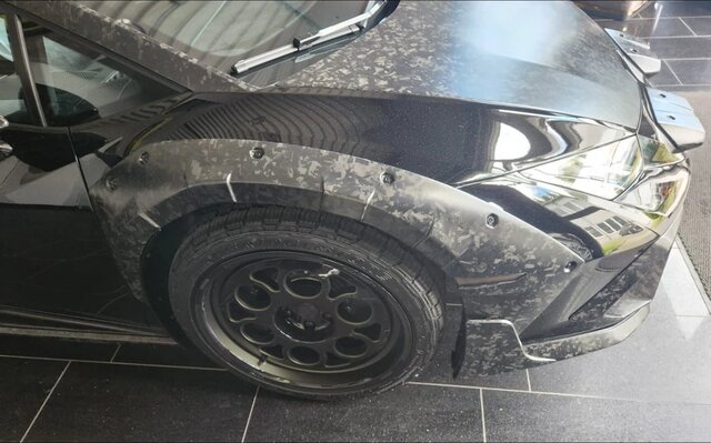 3D model of Car Overfender + side sill