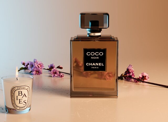3D model of CHANEL Perfume - Product Visualization