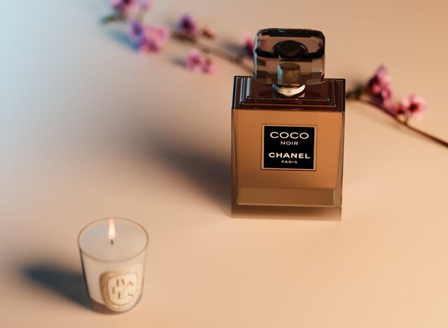 3D model of CHANEL Perfume - Product Visualization