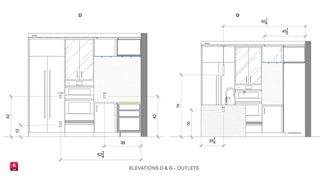 3D model of Portfolio Interior Design Drafter