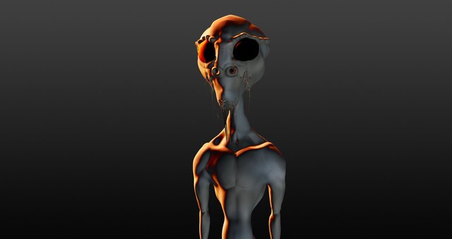 3D model of Alien