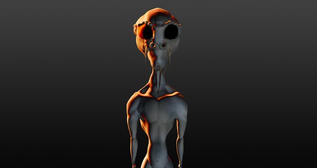 3D model of Alien