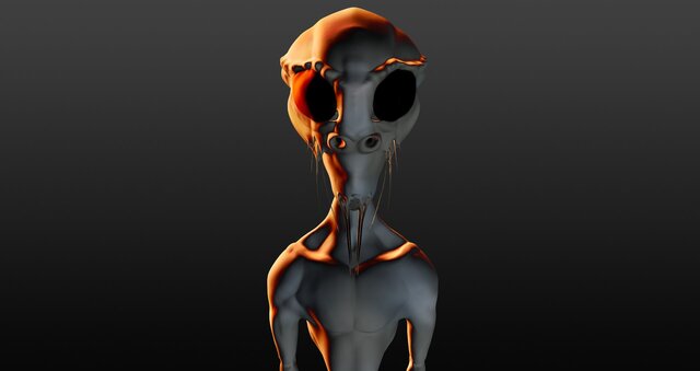 3D model of Alien