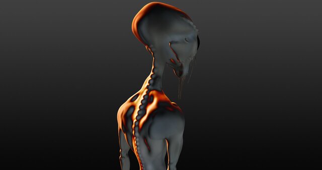 3D model of Alien