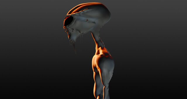 3D model of Alien