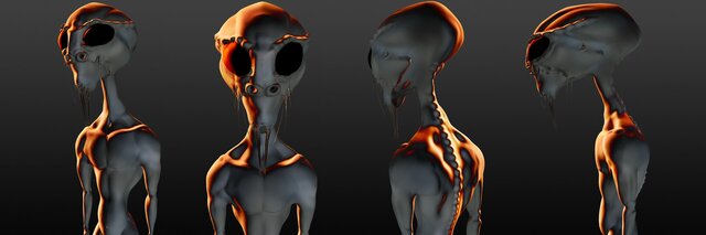 3D model of Alien