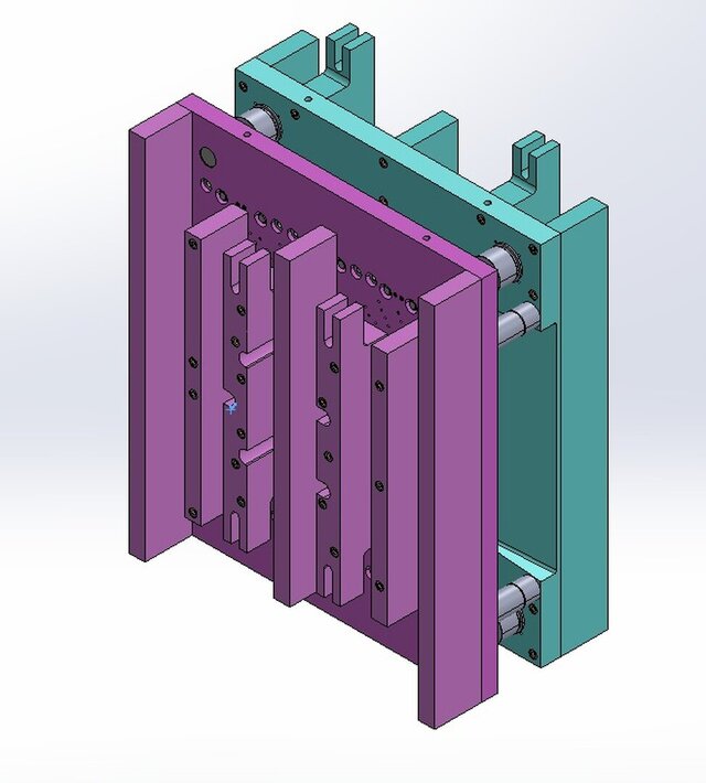 Progressive Stamping Die — Complete Tooling Design & Engineering Drawings