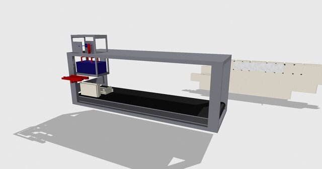 Insulated concrete form production line