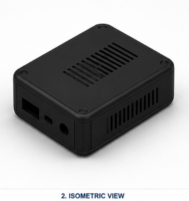 3D model of Plastic Enclosure Design for PCB | SolidWorks | Injection Molding
