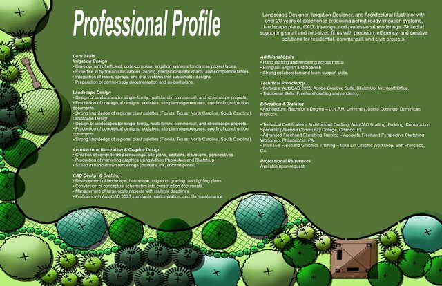 Landscape Architectural Consultant Portfolio
