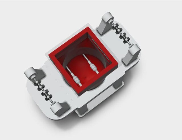 Industrial Container assembly