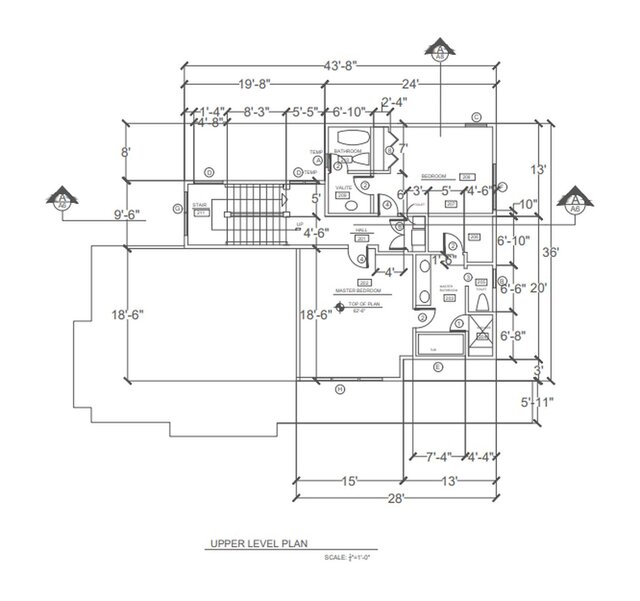 3D model of Complete Architectural drawing