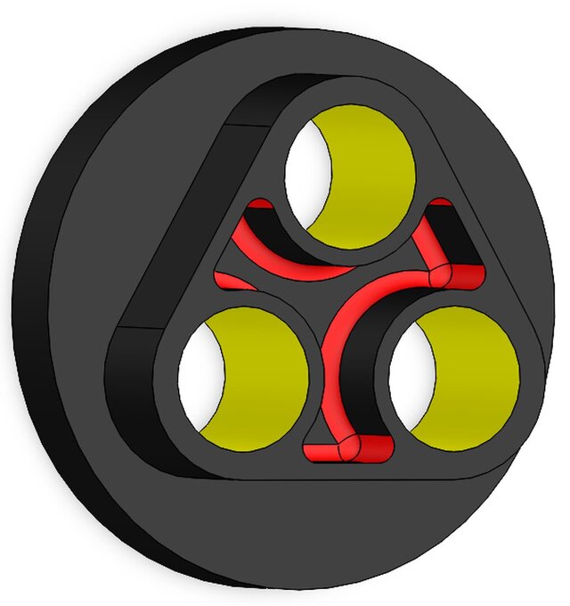Three-Hole Mechanical Flange – image 1 of 5