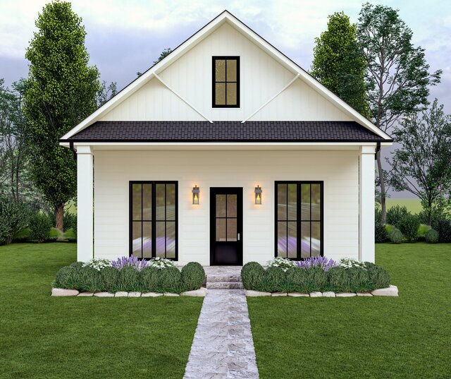 3D model of Exterior Facade Design
