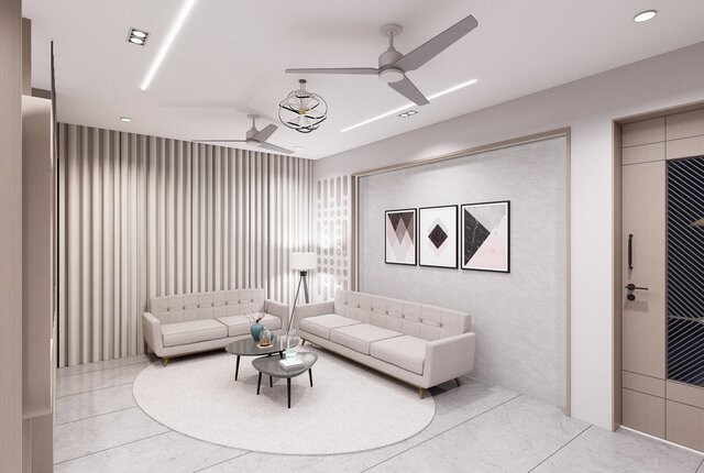 Modern Apartment Interior Design | 3D Visualization – image 4 of 13