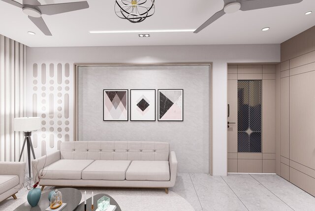 Modern Apartment Interior Design | 3D Visualization – image 6 of 13