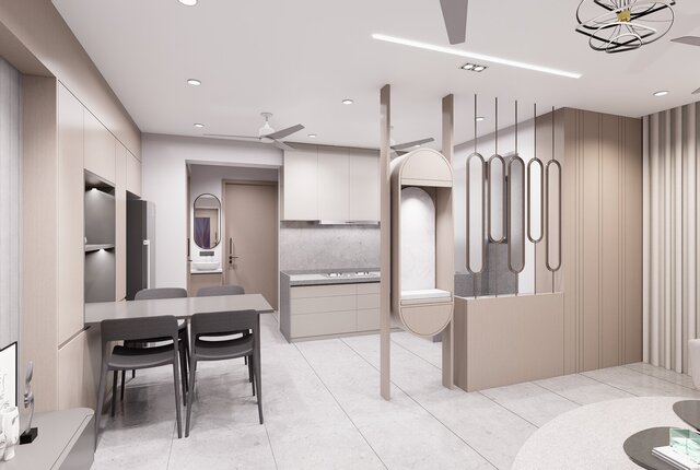 Modern Apartment Interior Design | 3D Visualization – image 2 of 13