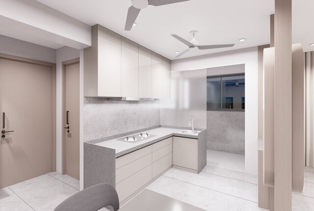 Modern Apartment Interior Design | 3D Visualization – image 7 of 13