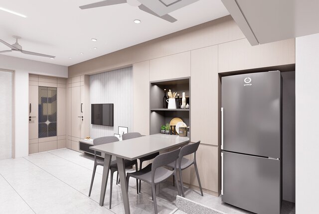 Modern Apartment Interior Design | 3D Visualization – image 11 of 13