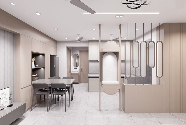 Modern Apartment Interior Design | 3D Visualization – image 9 of 13