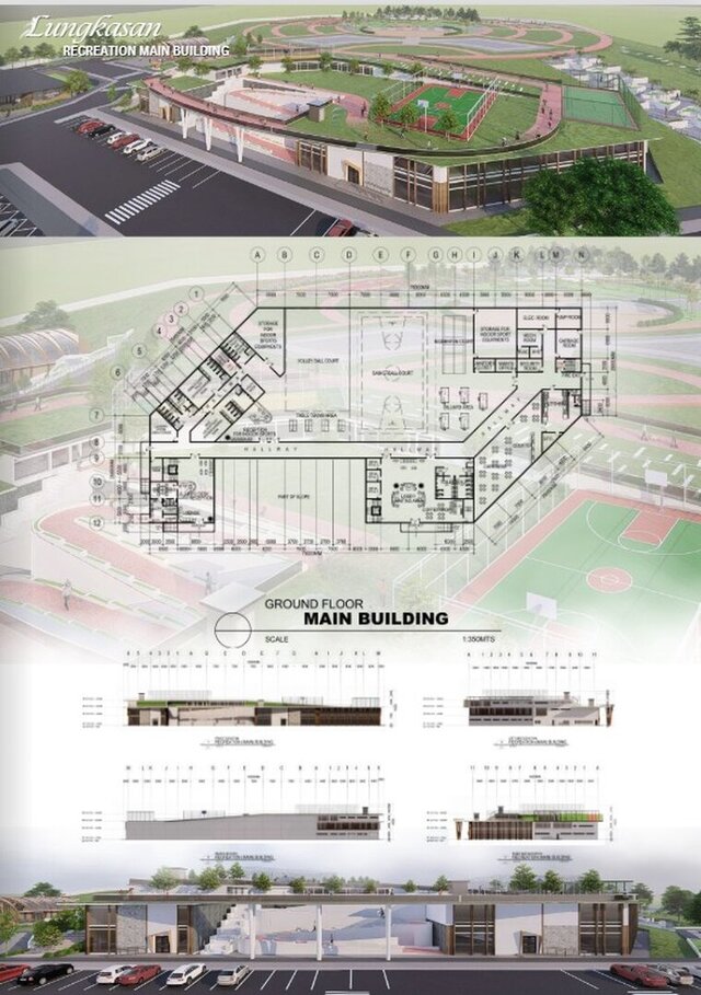 3D model of FACADE AND RENDERING