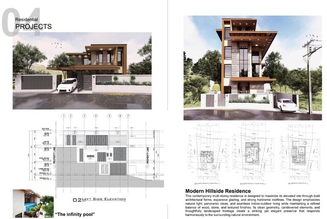 3D model of FACADE AND RENDERING