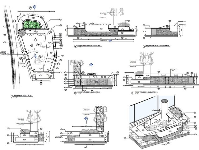 Technical Detail Drawings - Intracom Dublin Office