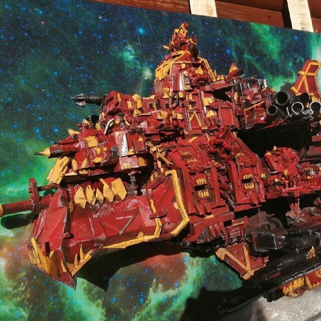 3D model of Custom Warhammer 40,000-inspired PC case