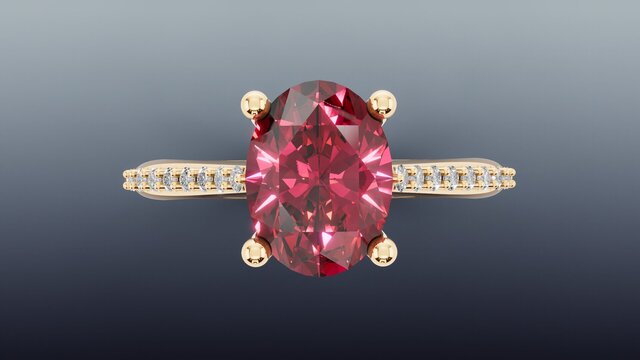 3D model of 14ky Cathedral Ring