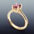 14ky Cathedral Ring