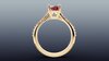 14ky Cathedral Ring design by CarlosPino99