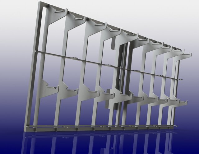plastic-part-painting-rack- – image 2 of 2