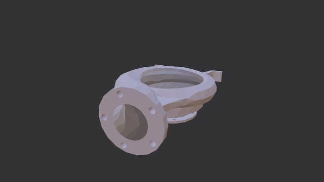 3D model of Centrifugal Pump volute