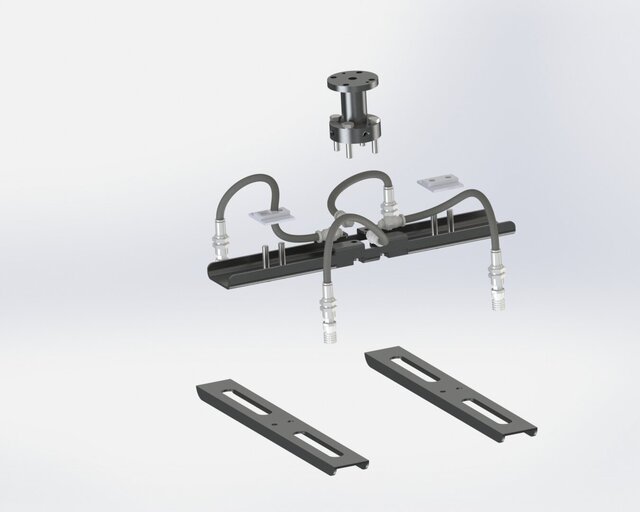 3D model of Vacuum Gantry System