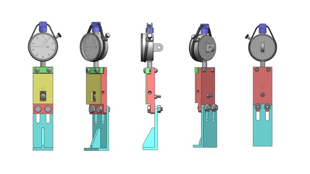 3D Printed Filament Diameter Measurement Tool – image 3 of 10