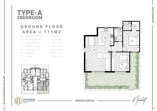 The Novelist | Apartment Layouts & Architectural Sales Plans – image 2 of 2